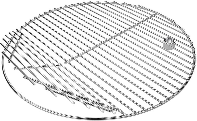 GRISUN 19.5" Round Grill Grate for Akorn Kamado Ceramic Grill, Pit Boss K24, Louisiana K24, Char-Griller 16620, 304 Stainless Steel Solid Rod Cooking Grates - Image 1
